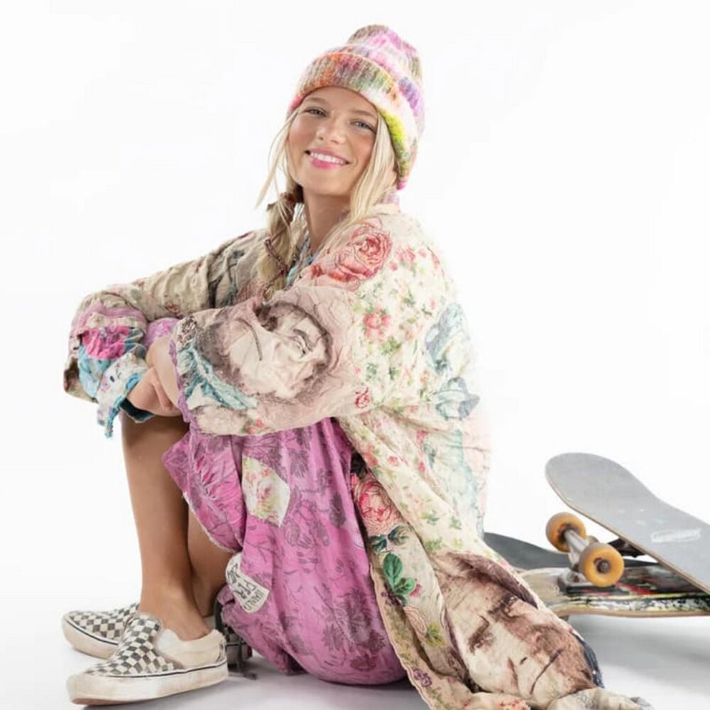 Magnolia Pearl Great Spirits Kimono - One Size (NWT)